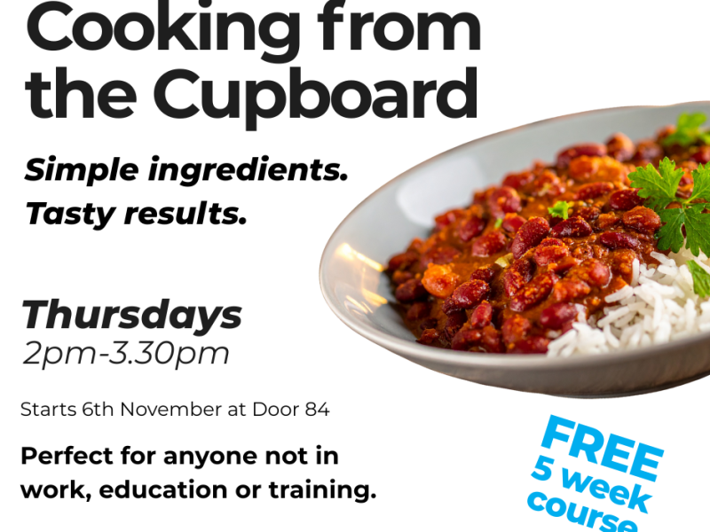 cooking course poster