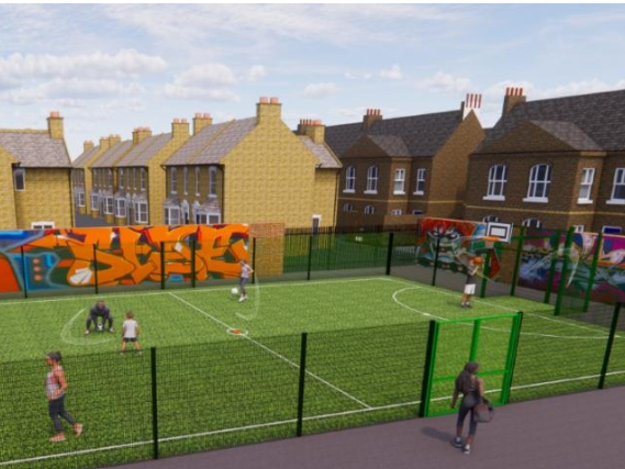 Image of football pitch